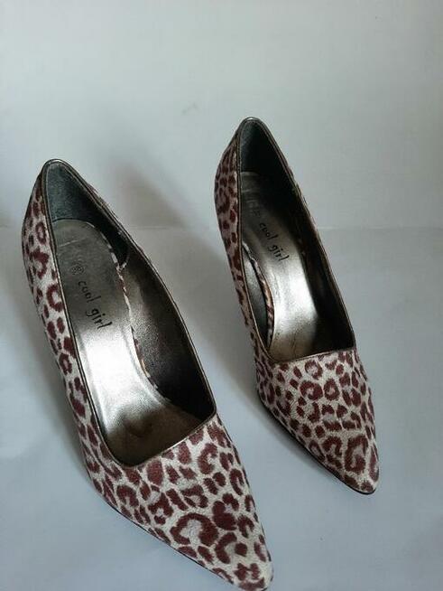 Szpilki leopard Cool Girl rozmiar 38
