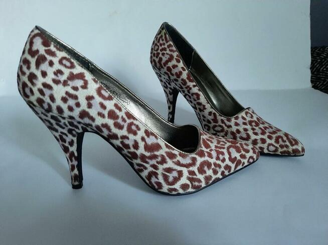 Szpilki leopard Cool Girl rozmiar 38