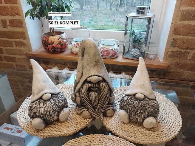 krasnal skrzat figurki gipsowe