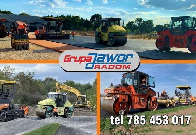 Asfaltowanie, budowa dróg, naprawa dróg