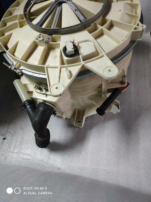 Układ piorący, bęben, krzyżak pralki Beko, Whirlpool