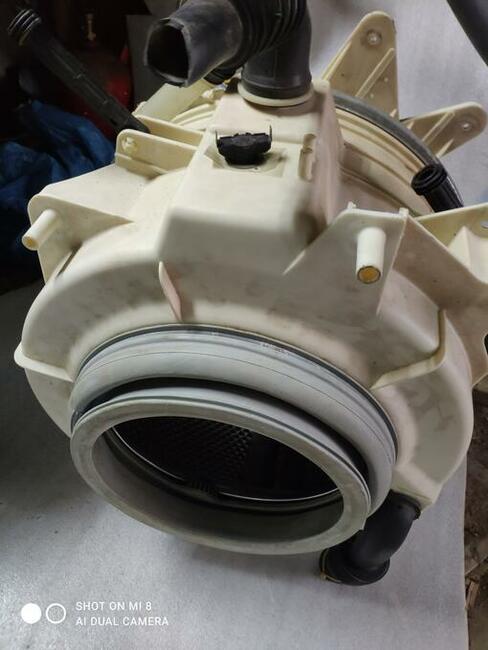 Układ piorący, bęben, krzyżak pralki Beko, Whirlpool