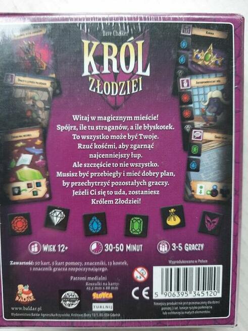Gra planszowa Król zlodziei