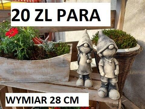 figurki gipsowe krasnale skrzat krasnal