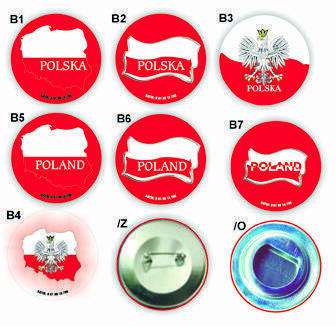 Chorągiewki polskie