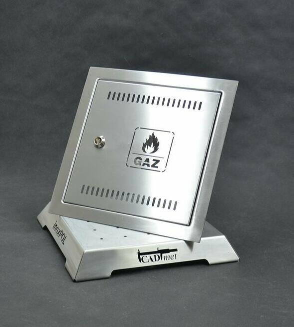 Drzwiczki rewizyjne gazowe 300x300 INOX