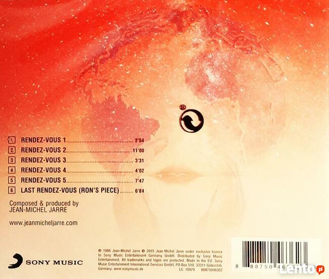 Polecam Znakomity Album CD Jean-Michel Jarre Rendez-Vous CD