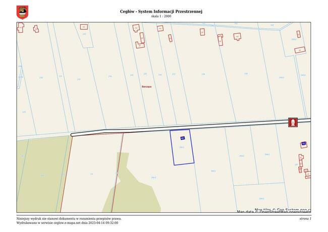 Przetarg na sprzedaż nieruchomości Gmina Cegłów - Wiciejów
