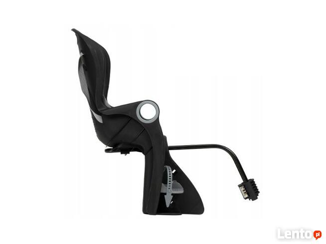 FOTELIK ROWEROWY CAMPELA SZARY DLA DZIECKA NA BAGAŻNIK RAMĘ