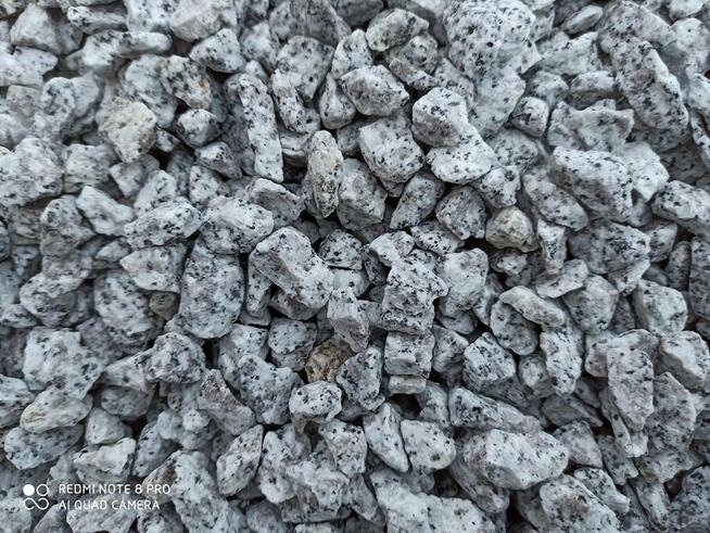 GRYS CZERWONY VANGA 8-16 mm Granit Kostka Kamień Murowy