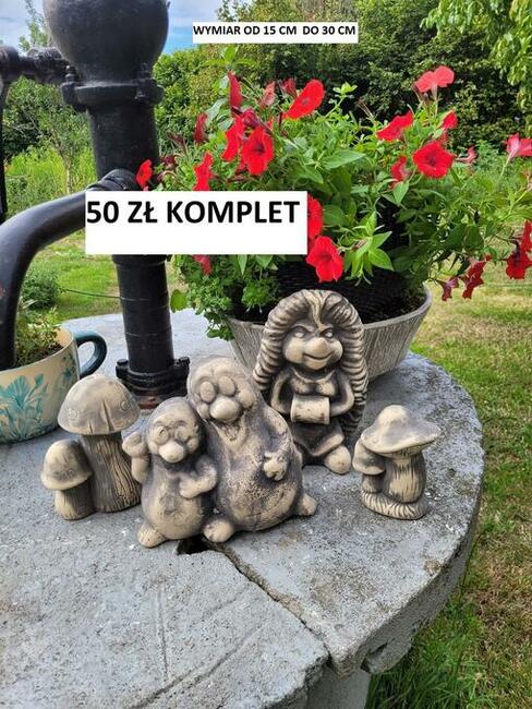 figurki ogrodowe skrzaty krasnale