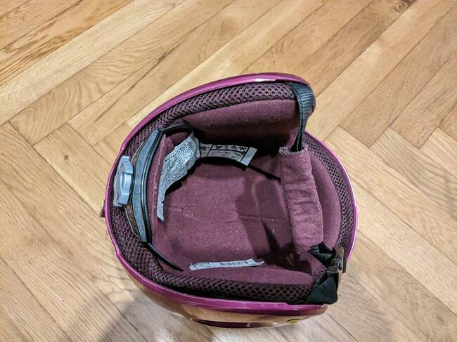 Kask narciarski/snowboardowy Wedze H400 Jr purple 48-52cm