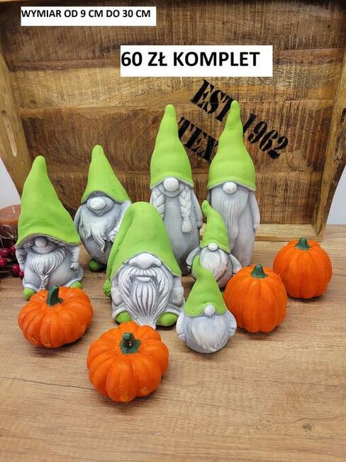 krasnale krasnale ogrodowe gipsowe skrzaty figurki