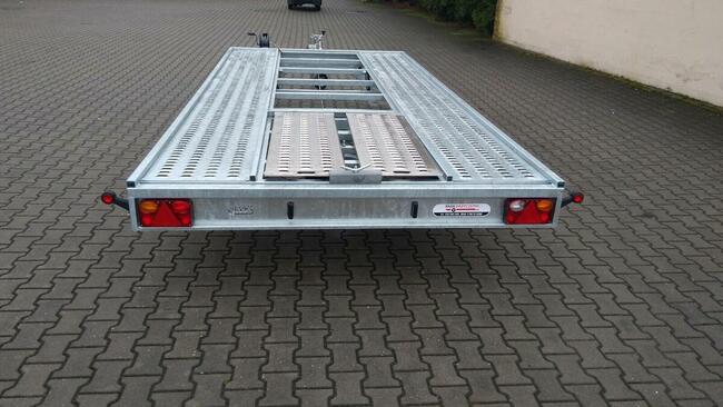 Przyczepa laweta .Park Przyczep Woermann