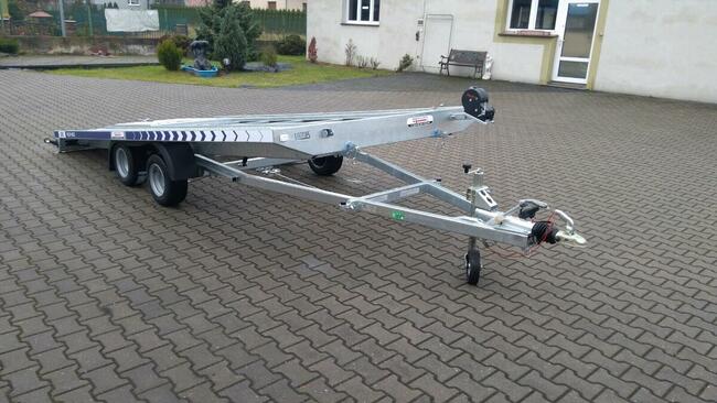 Przyczepa laweta .Park Przyczep Woermann