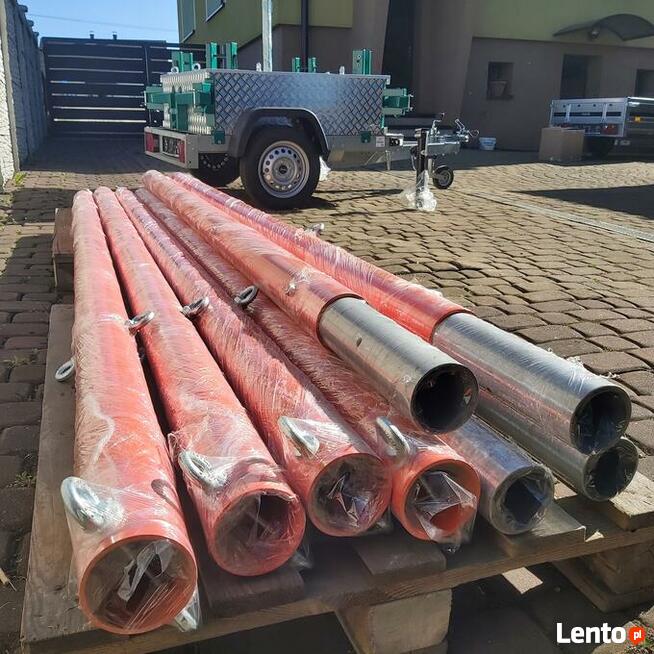 Euro-Bungee 4 stanowiskowe Bunge Stacjonarne Trampolina