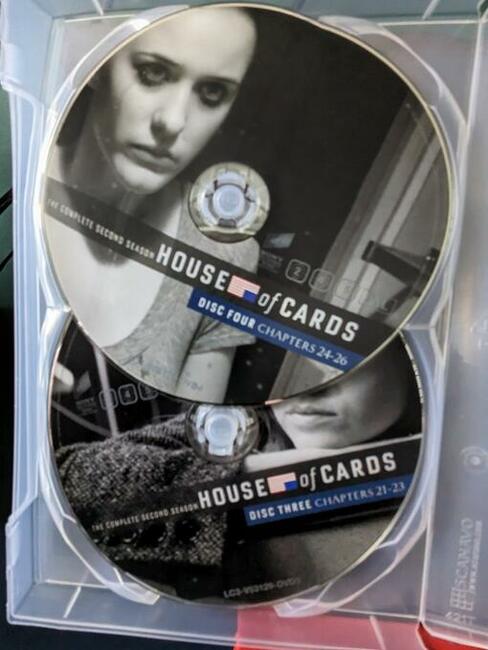 Serial House Of Cards. Sezon 2 ( 4DVD ) 13 odcinków