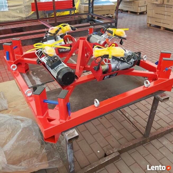 Euro-Bungee 4 stanowiskowe Bunge Stacjonarne Trampolina