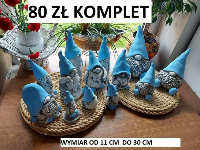 dekoracja ogrodowe krasnale ogrodowe skrzaty figurki