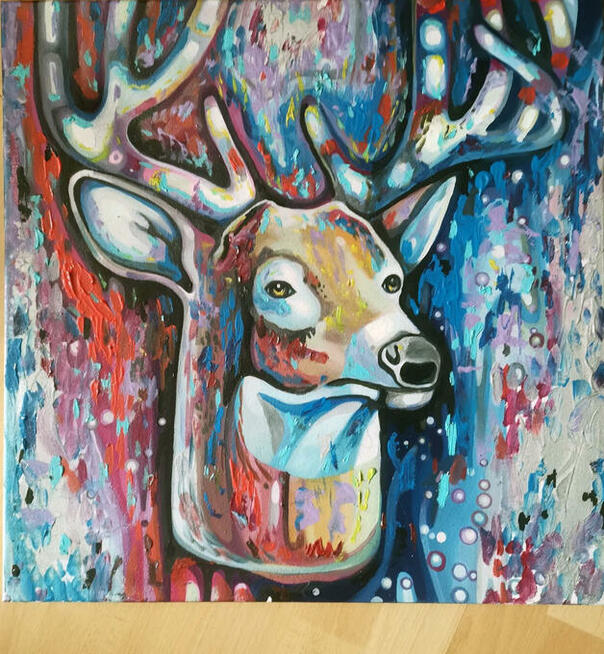 Sprzedam obraz Jeleń