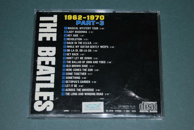 The Beatles 1962-1970 Part 3 CD