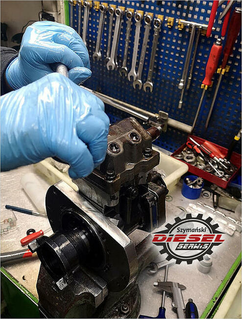 Naprawa pomp wtryskowych Cummins 3973228 4921431 CCR1600