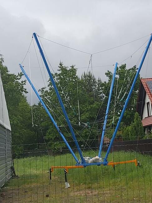 Euro-Bungee 4 stanowiskowe Bunge Stacjonarne Trampolina