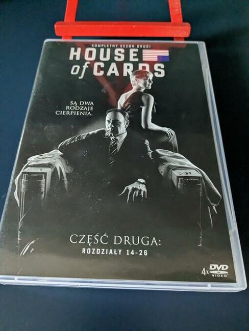 Serial House Of Cards. Sezon 2 ( 4DVD ) 13 odcinków