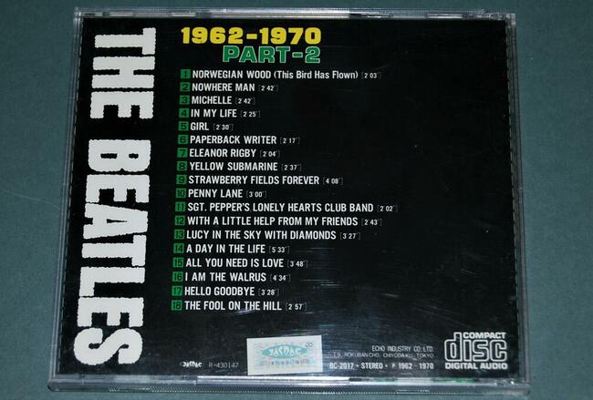 The Beatles 1962-1970 Part 2 CD