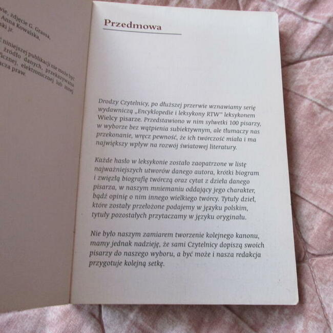 Leksykon - Wielcy pisarze