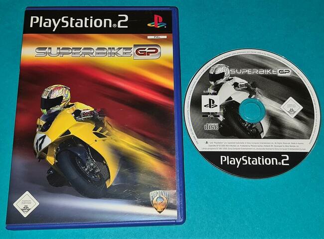 Superbike GP Gra na PS2 Retro 2005r