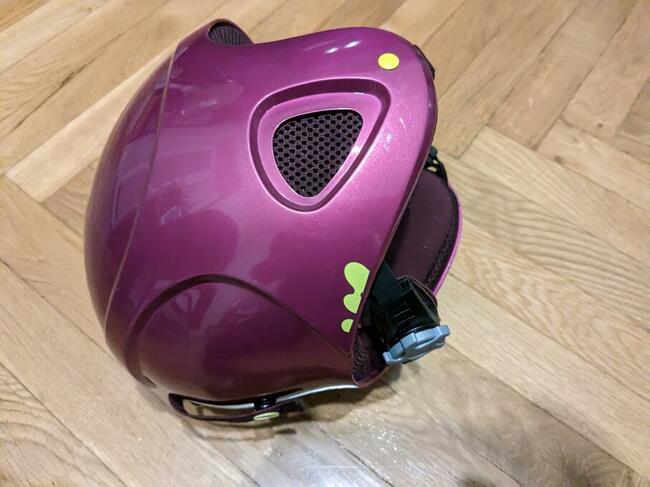 Kask narciarski/snowboardowy Wedze H400 Jr purple 48-52cm
