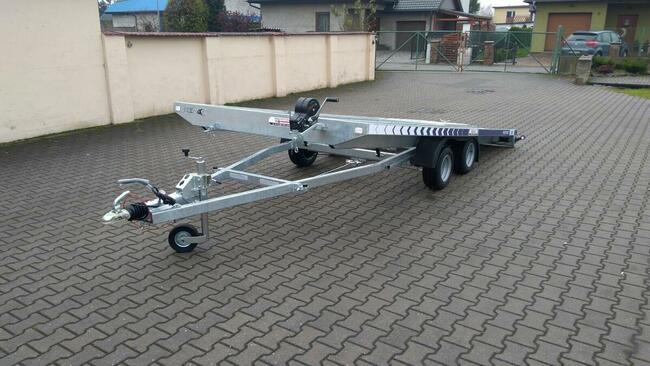 Przyczepa laweta .Park Przyczep Woermann