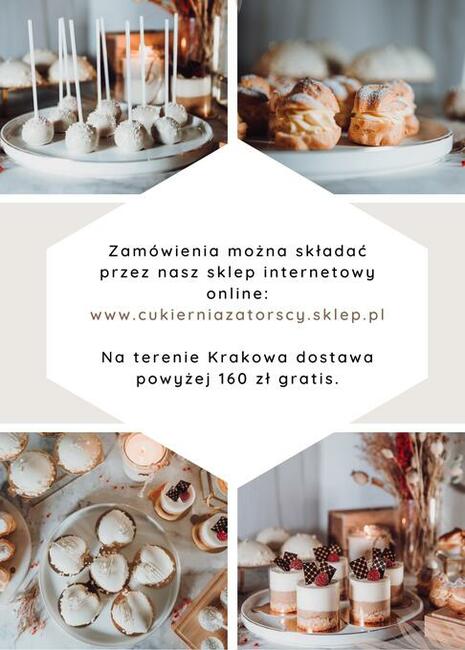 Torty komunijne naturalne Cukiernia dostawa do domu Kraków