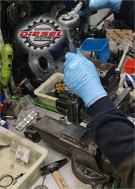 Naprawa pomp wtryskowych Cummins 3973228 4921431 CCR1600