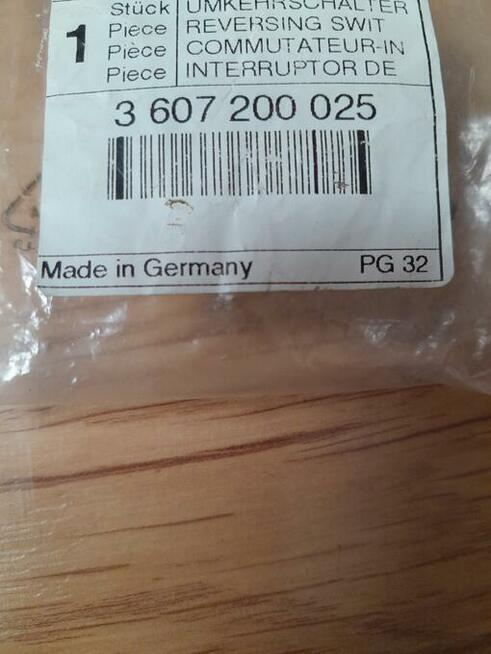 Przełącznik BOSCH do GBM 16-2RE , GDS 24 , GDS 30 nowy