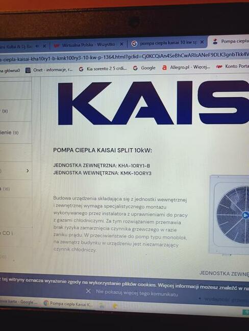 Hydrauliczne ;Pompy ciepła, kotły gazowe Brotje z montażem