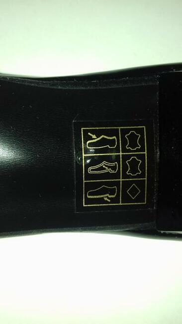 Buty damskie – skórzane klapki, czarne „Mirabel”