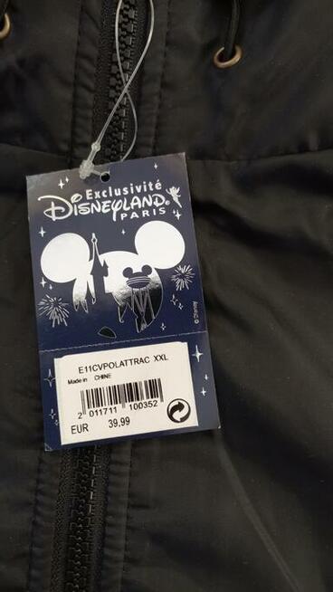 nowa, oryginalna kurtka z Disneylandu XXL - chowany kaptur