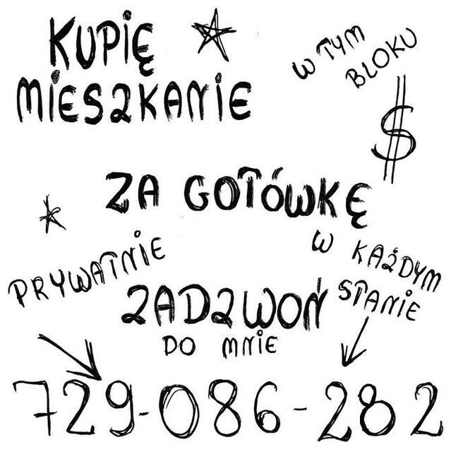 KUPIĘ MIESZKANIE za GOTÓWKĘ może być do remontu, zadłużone
