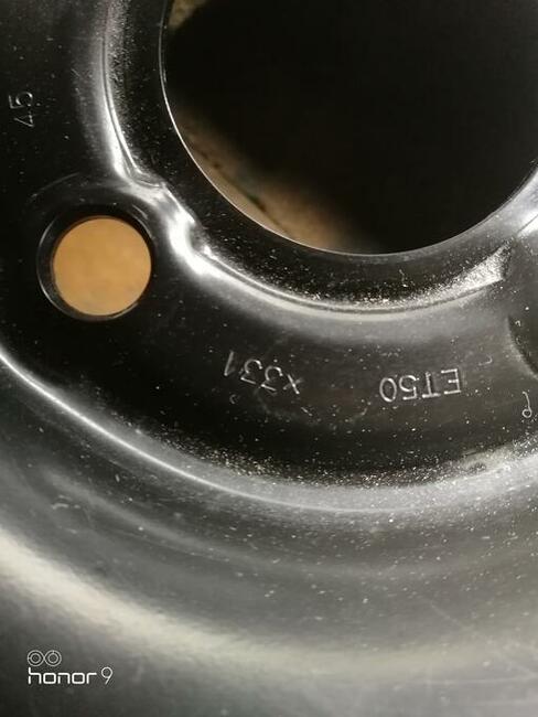 Koło z opona zapas Laguna 1