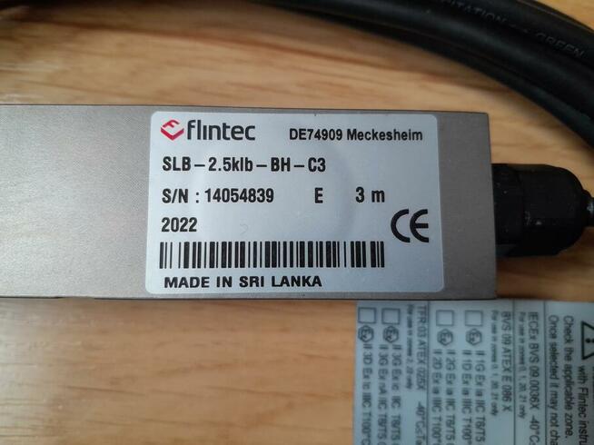 Tensometr SLB-2,5klb-BH-C3 czujnik tensometryczny nowy