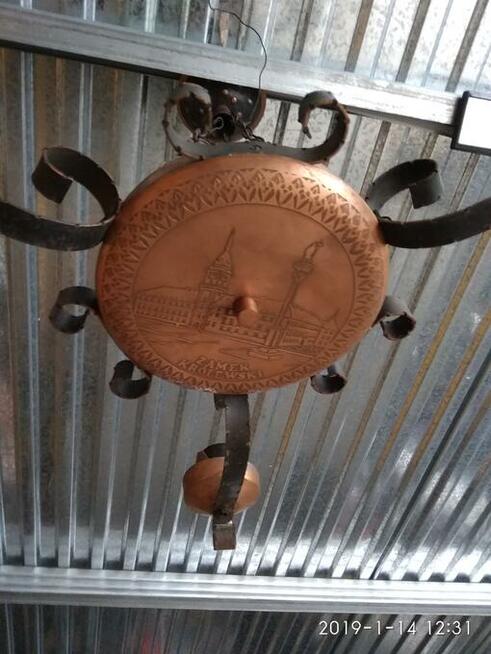 Żyrandol PRL Zamek królewski