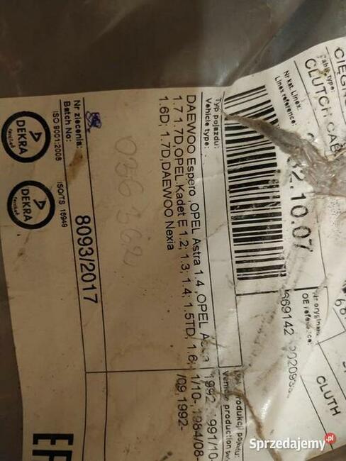 4 linki sprzęgła corsa b astra f