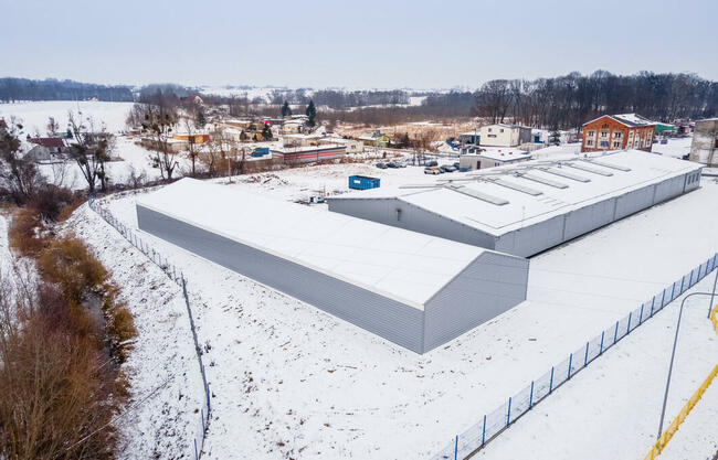 Hala aluminiowa 15x20x4,5m magazyn producent EWENTA