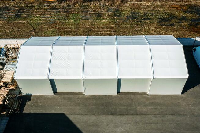 Hala aluminiowa namiotowa 15x45x5m magazyn producent EWENTA