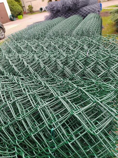 Siatka ogrodzenia I Ocynk+PCV 2/3.1mm 1.5m - 13 zł mb