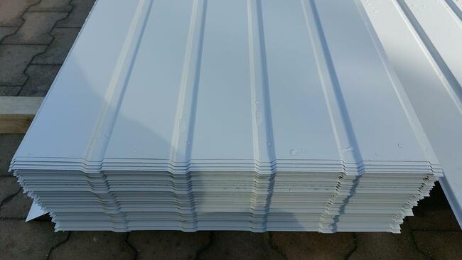 Blacha T-7 podbitka Blacha trapezowa II gatunek Blachtex