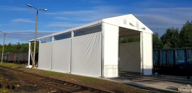 Hala aluminiowa namiotowa 15x45x5m magazyn producent EWENTA