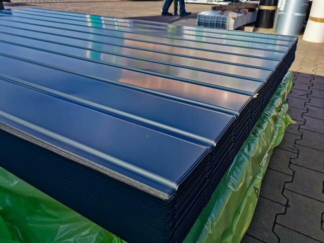 Blacha T-7 podbitka Blacha trapezowa II gatunek Blachtex